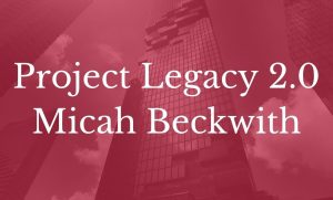Read more about the article Project Legacy 2.0: Should Christians Be Political? Micah Beckwith